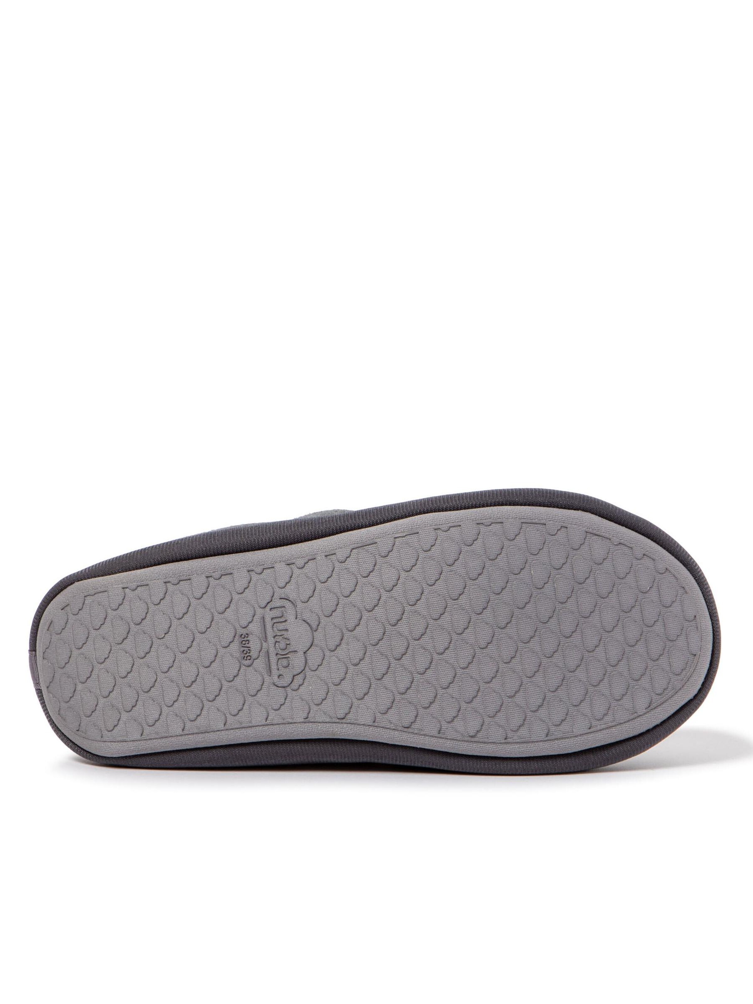 Pantoufle 'Classic Velvet' Nuvola. en gris
