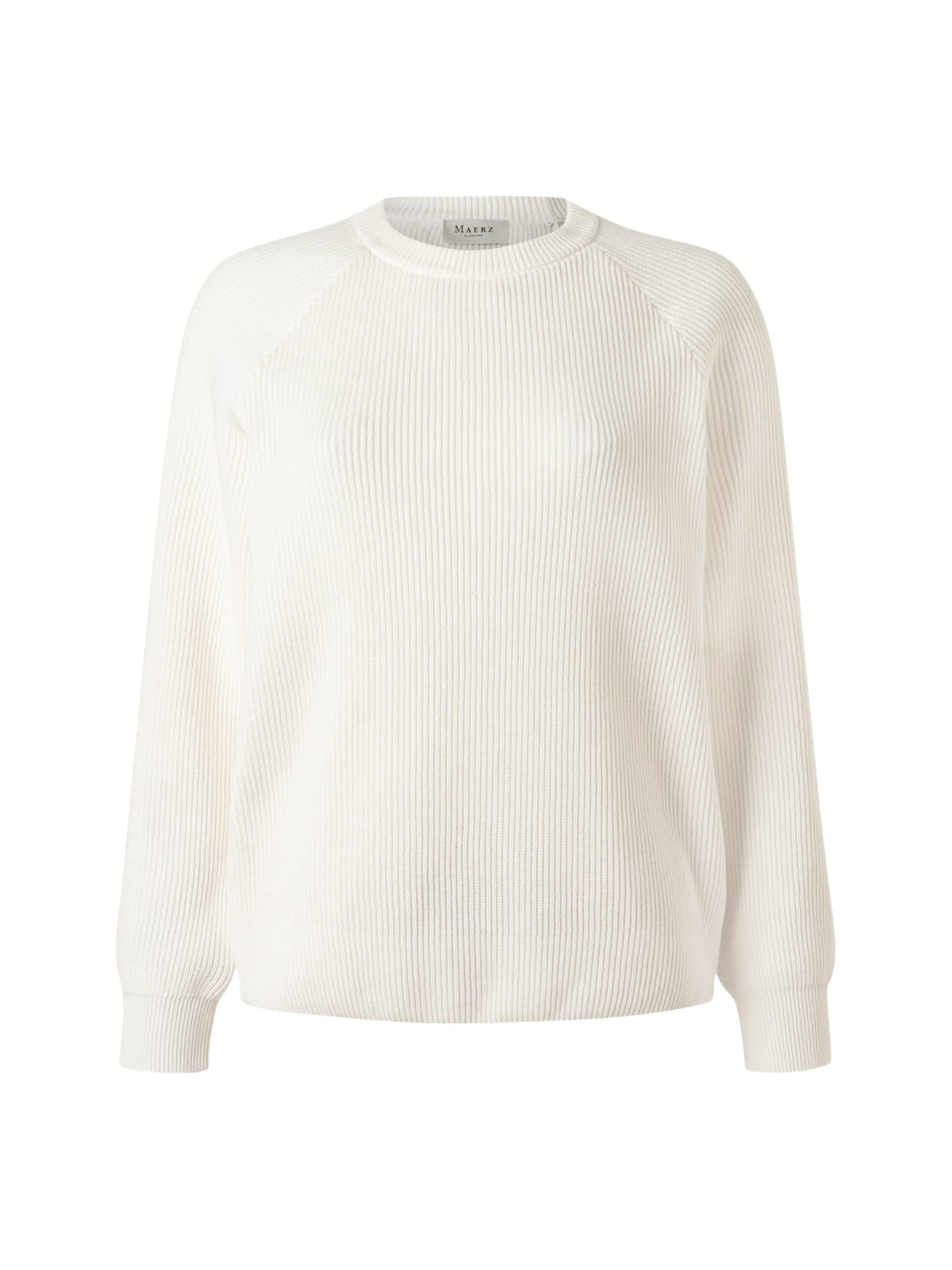 Pull-over ' 316400 ' MAERZ Muenchen en blanc : devant