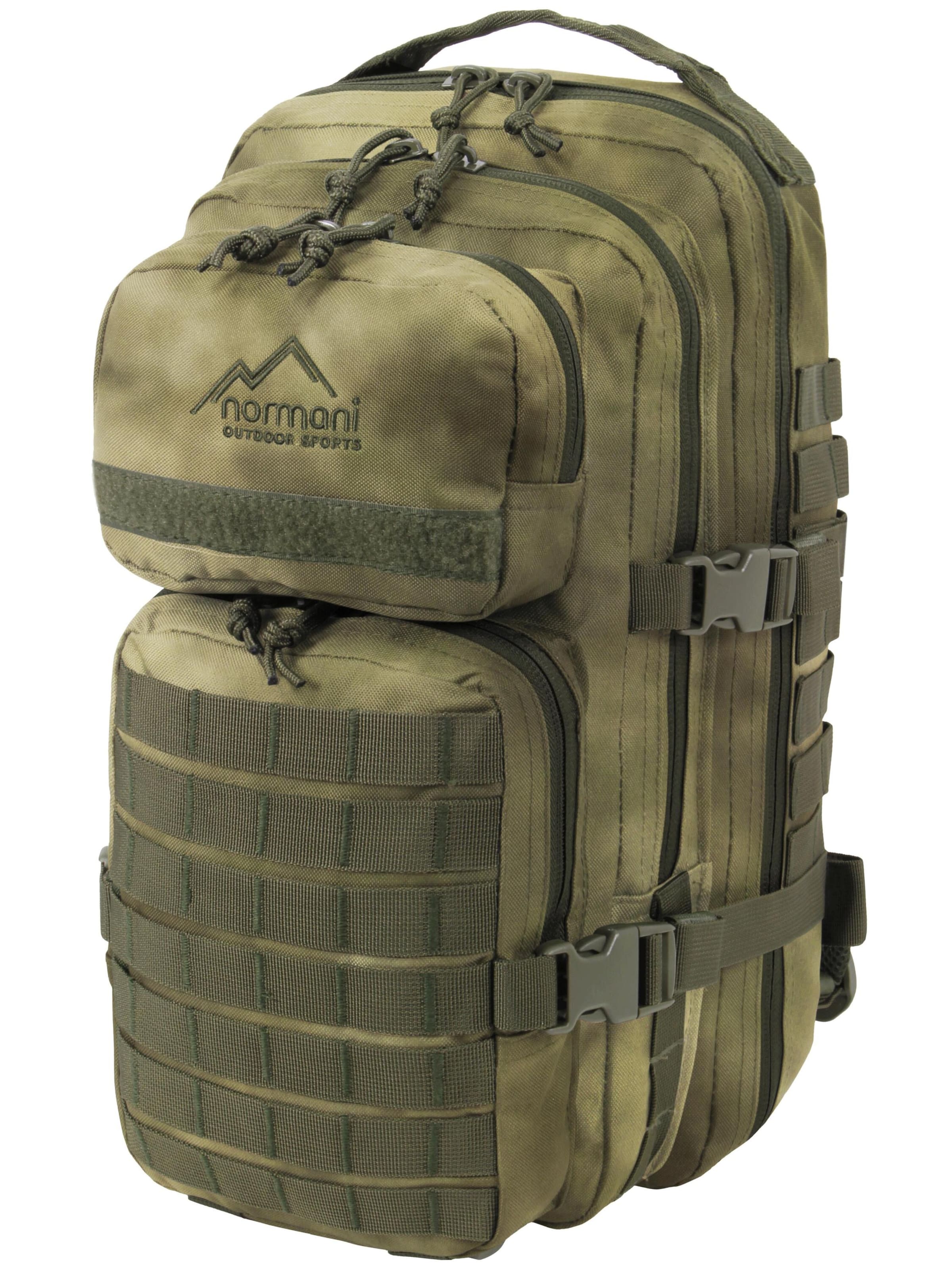 normani Rucksack in Grün: Vorderseite