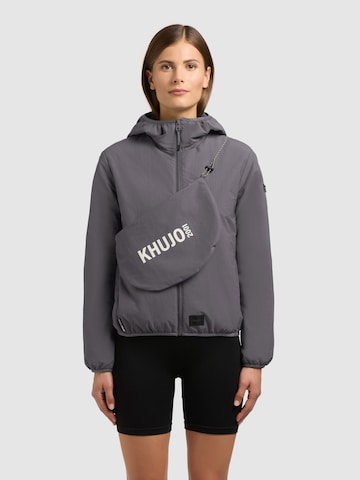 khujo Between-Season Jacket 'Shelly2 ' in Grey: front