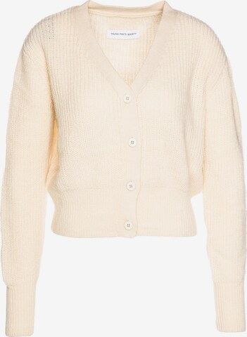Young Poets Society Knit Cardigan ' Malia' in Beige: front