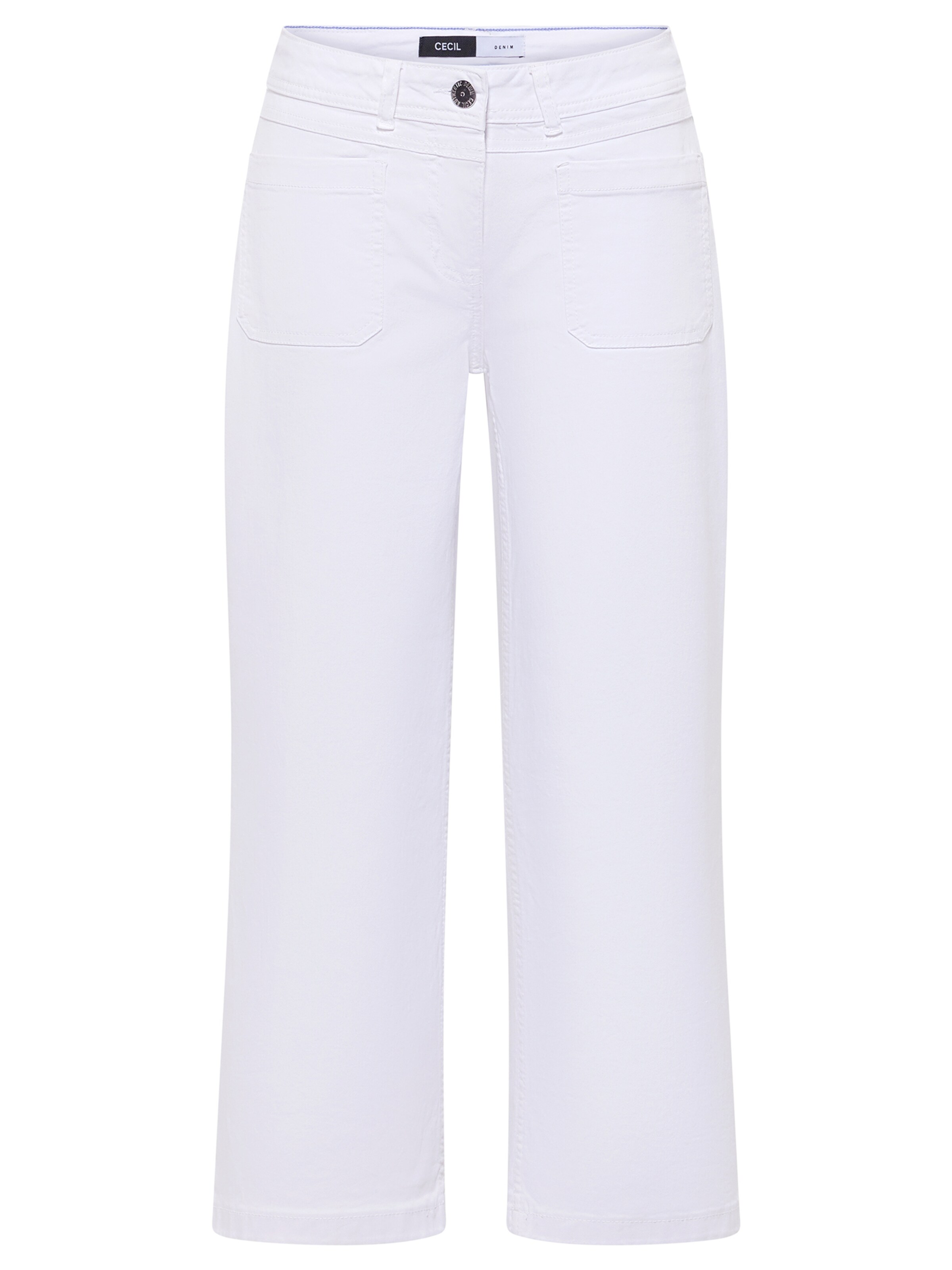CECIL - Bootcut Vaquero 'Neele' en blanco: frente