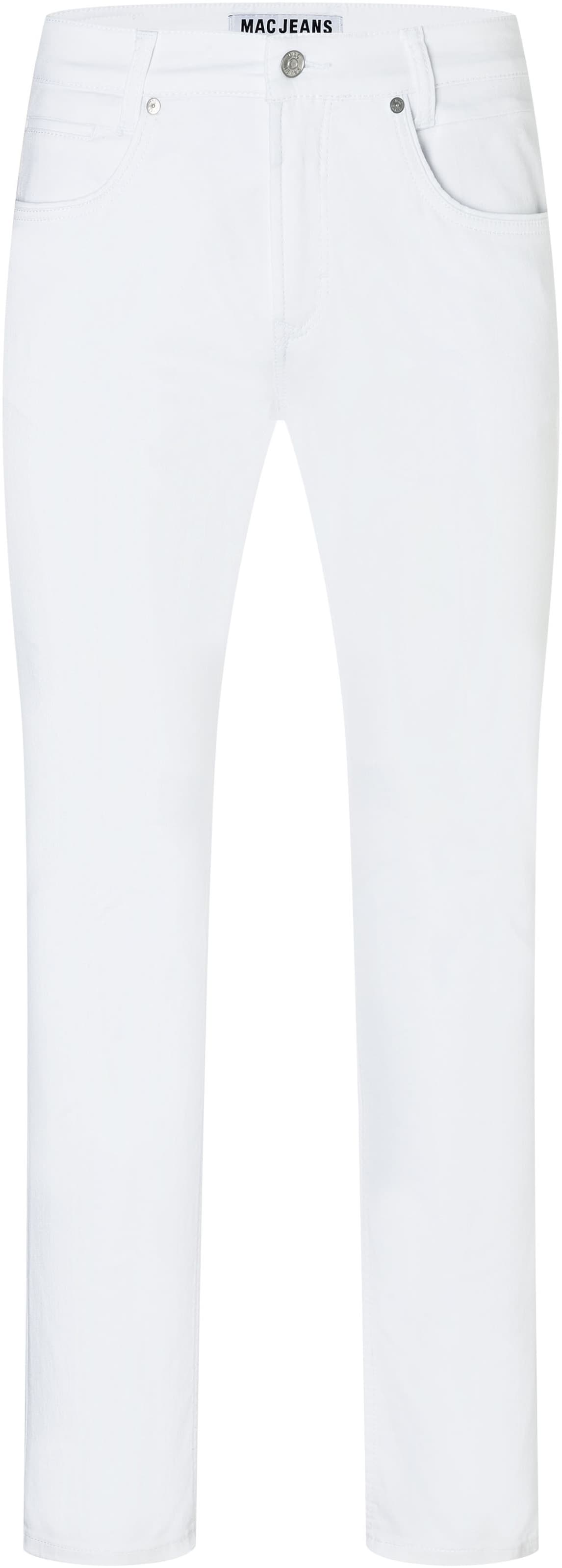 MAC Jeans in White: front