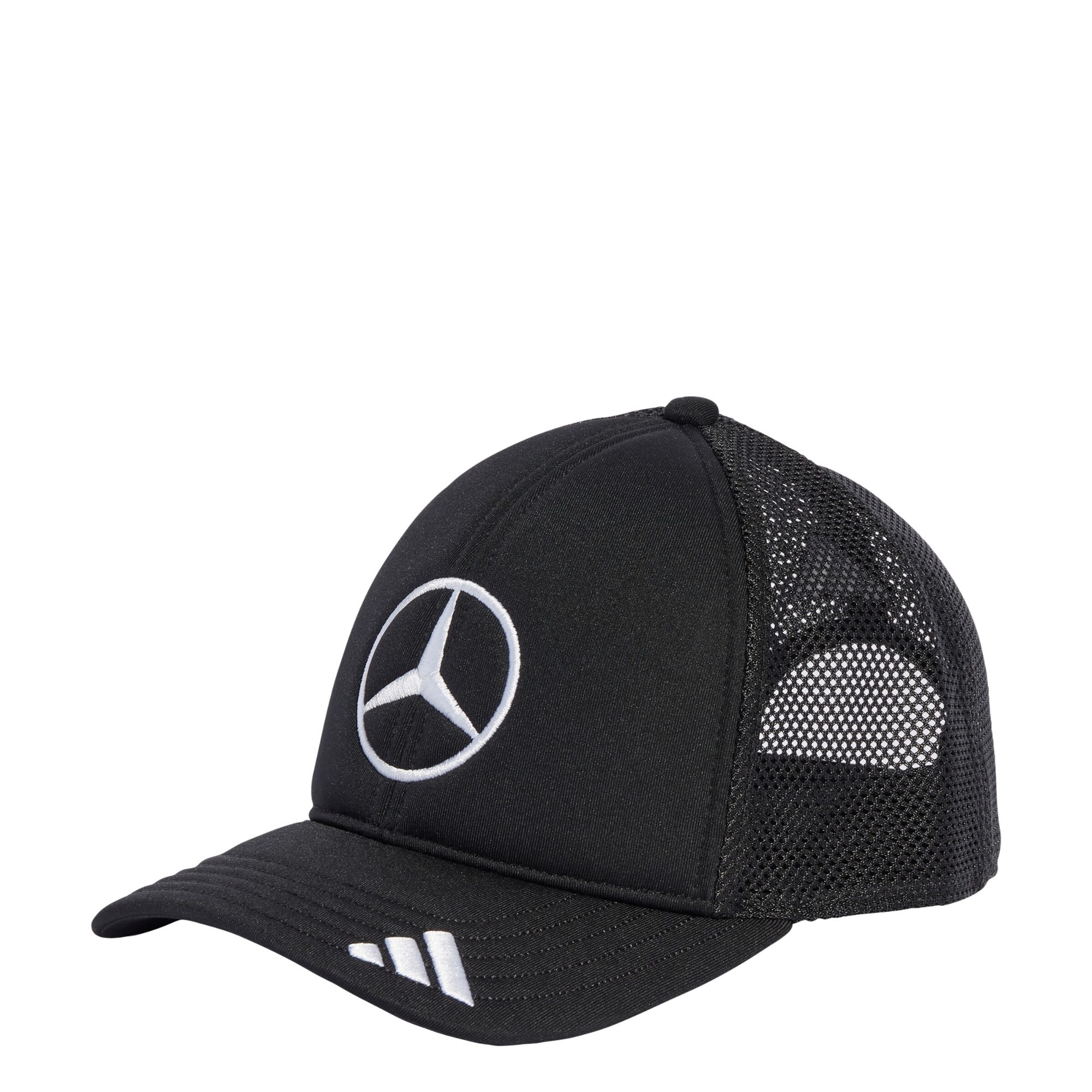 Cappello da baseball sportivo 'Mercedes - AMG Petronas Formula Onr Team' di ADIDAS PERFORMANCE in nero: frontale
