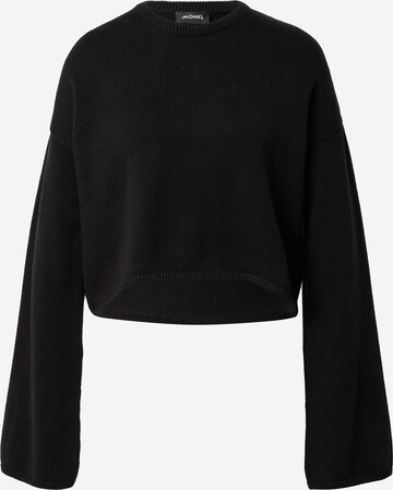 Monki Sweter w kolorze czarny: przód