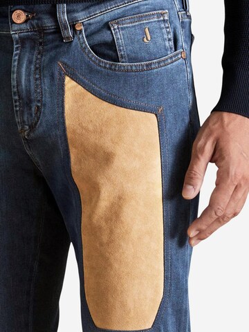Coupe slim Jean Jeckerson en bleu