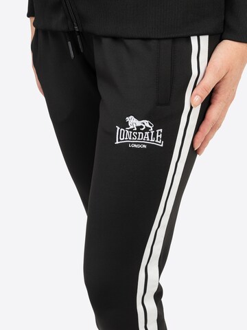 LONSDALE Joggingpak in Zwart