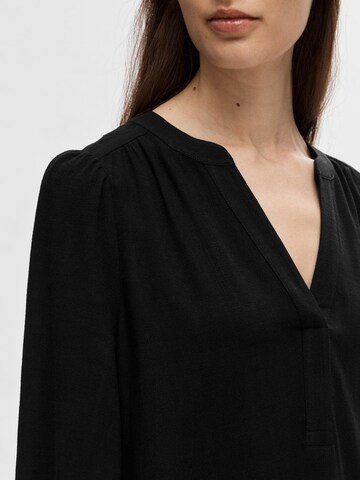SELECTED FEMME Shirt dress 'Viva' in Black