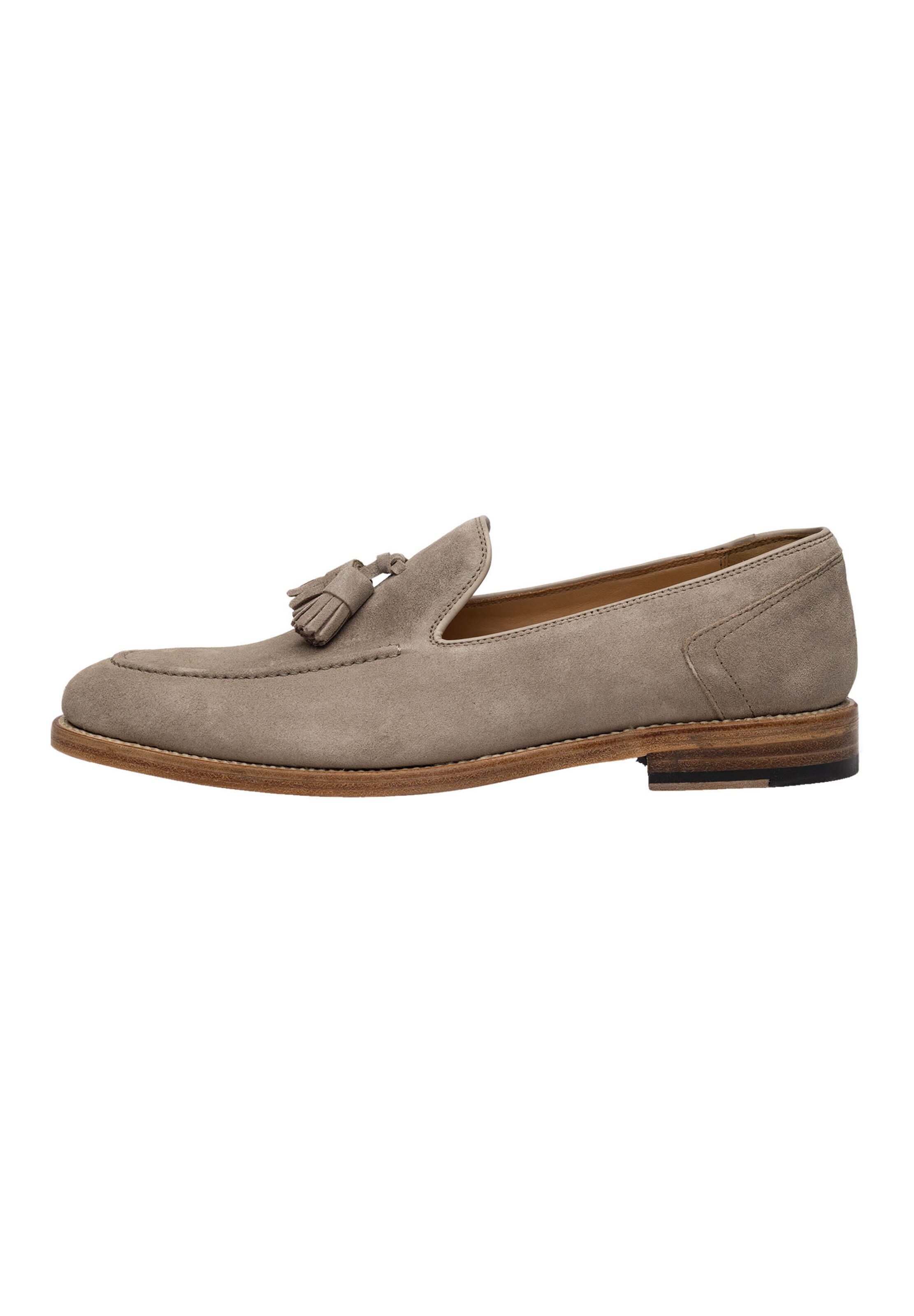 Henry Stevens Slip-ons 'Marshall' in Beige