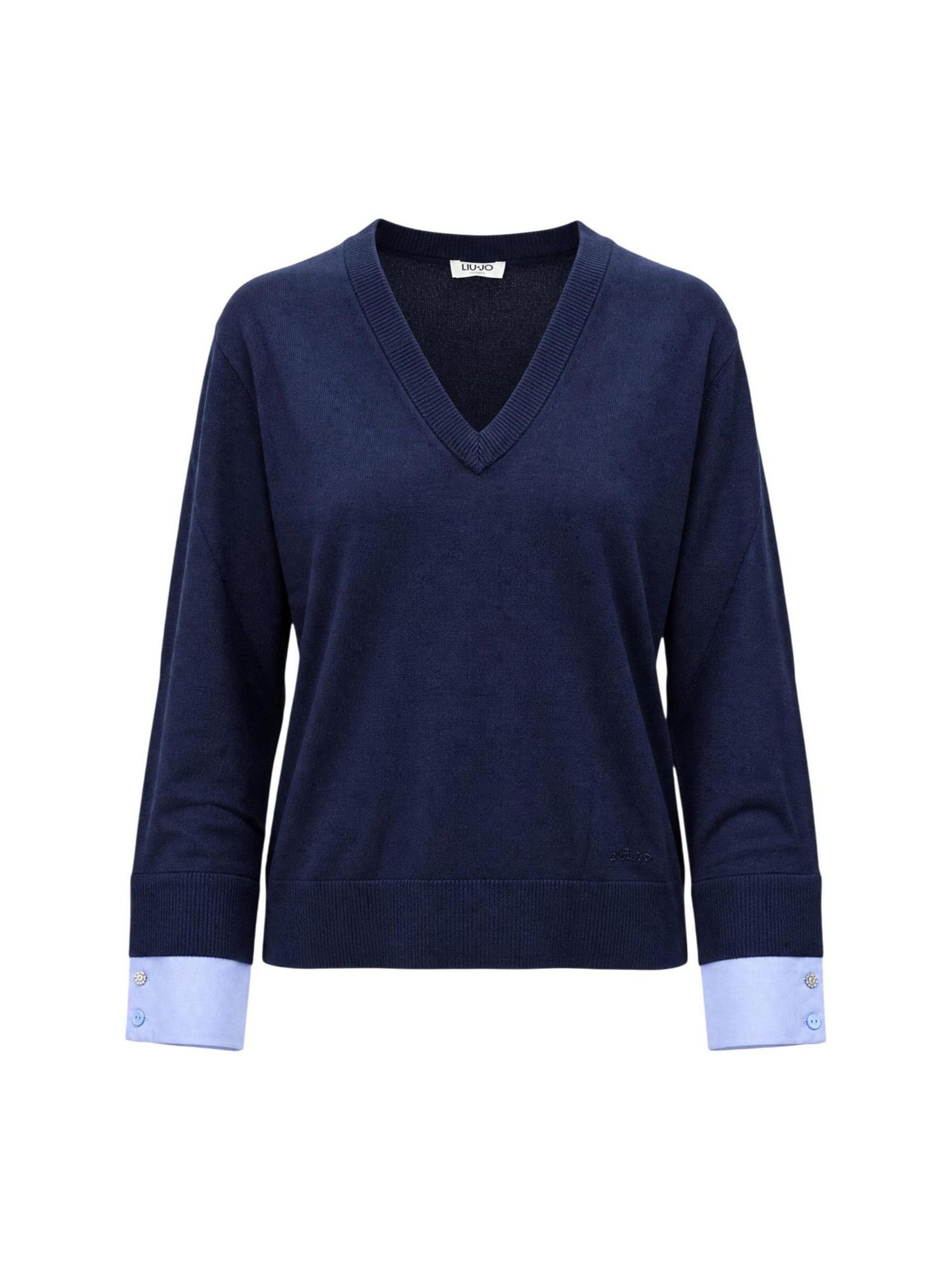 Liu Jo Trui in Blauw: voorkant