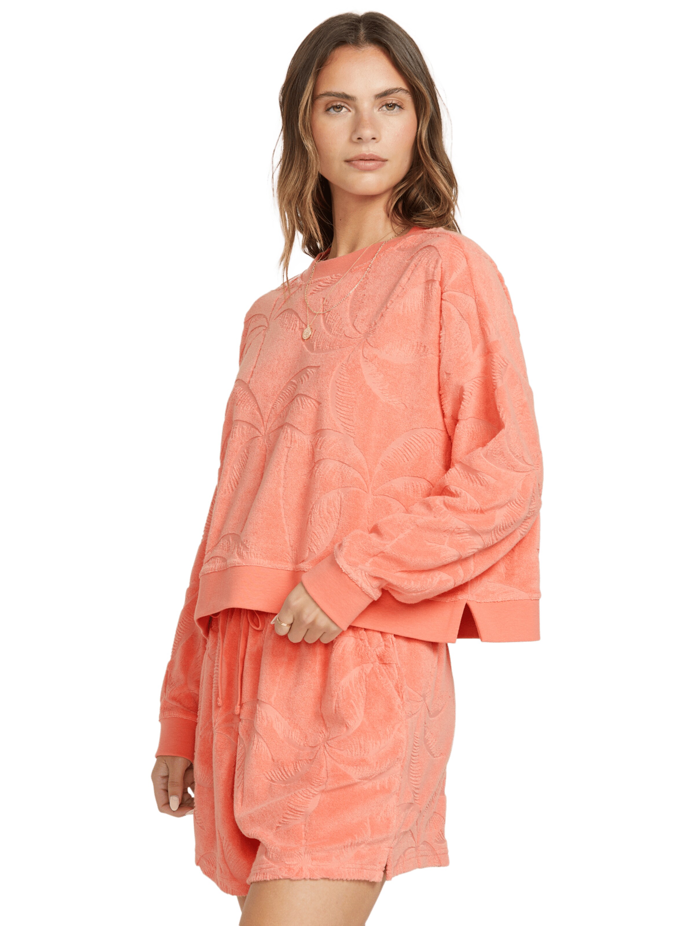 BILLABONG Sweatshirt 'Sun Tempo' in Pink