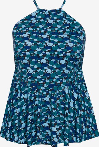 Ulla Popken Tankini in Blue