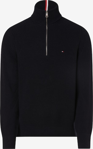 Pull-over TOMMY HILFIGER en bleu : devant