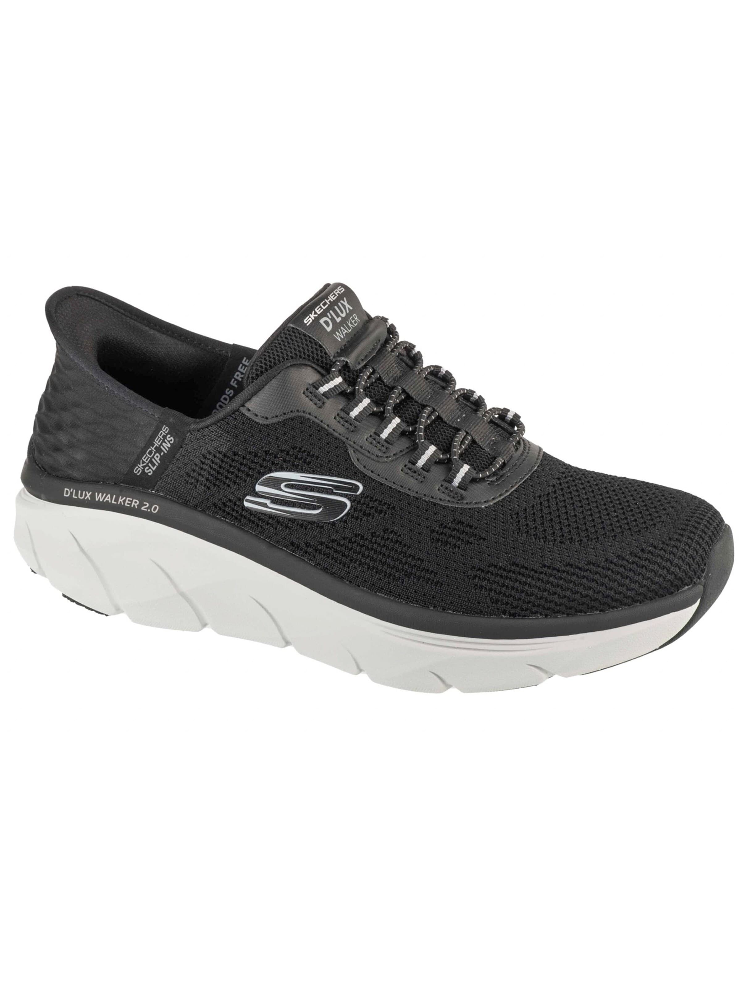 Sneaker low 'D'Lux Walker 2.0' de la SKECHERS pe negru: față