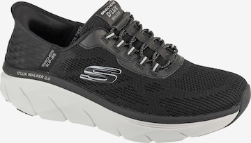 SKECHERS Platform trainers 'D'Lux Walker 2.0' in Black: front