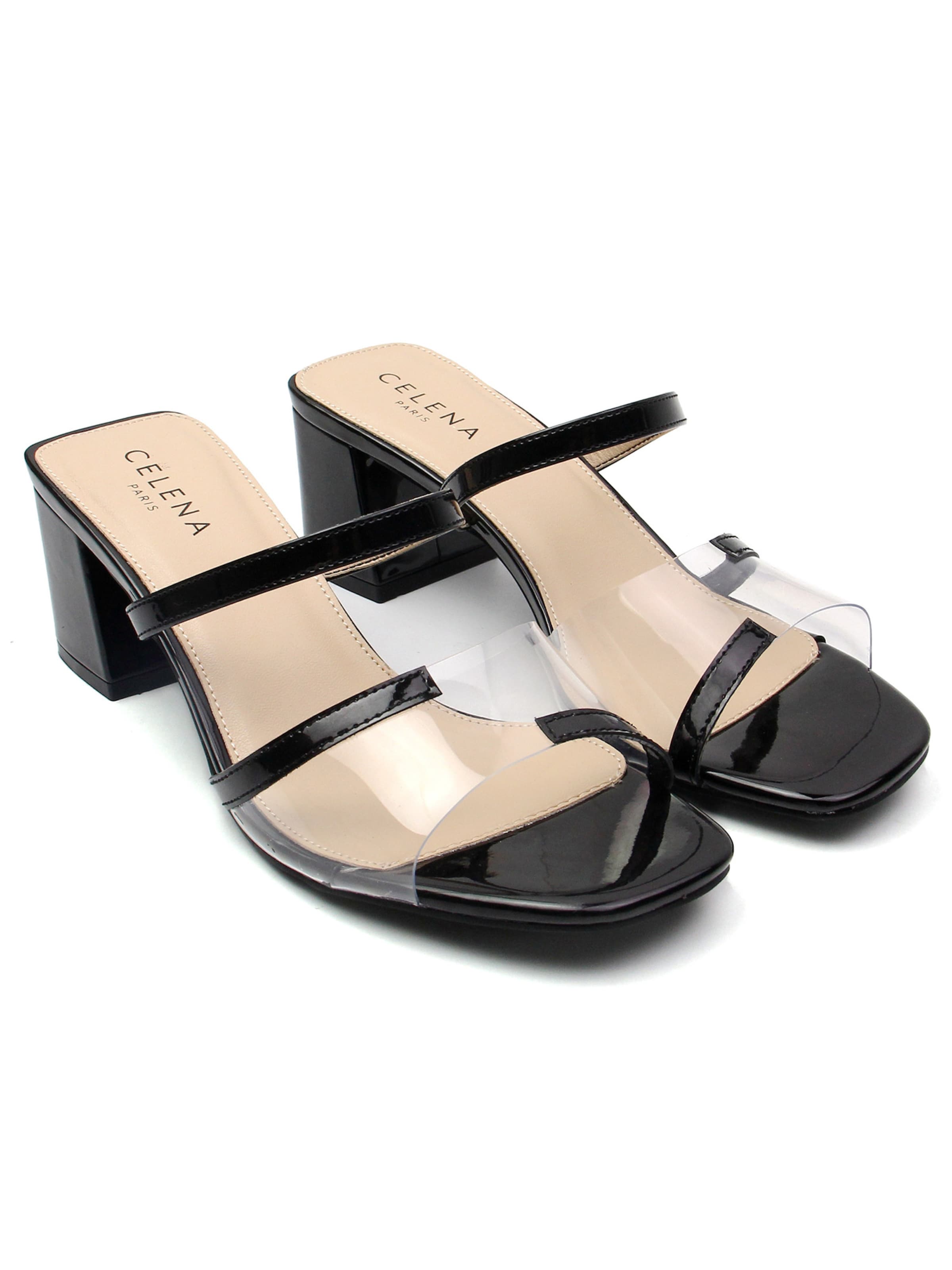Mule 'Catriona' Celena en noir