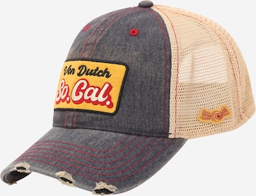 Cappello da baseball di Von Dutch Originals in beige: frontale