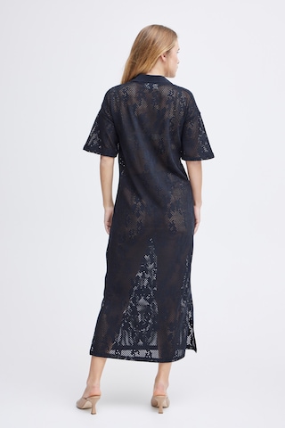Pulz Kleid in Schwarz
