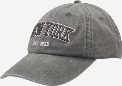 Cappello da baseball 'NIVILA' PIECES di colore blu fumo / grigio scuro / bianco, Visualizzazione prodotti