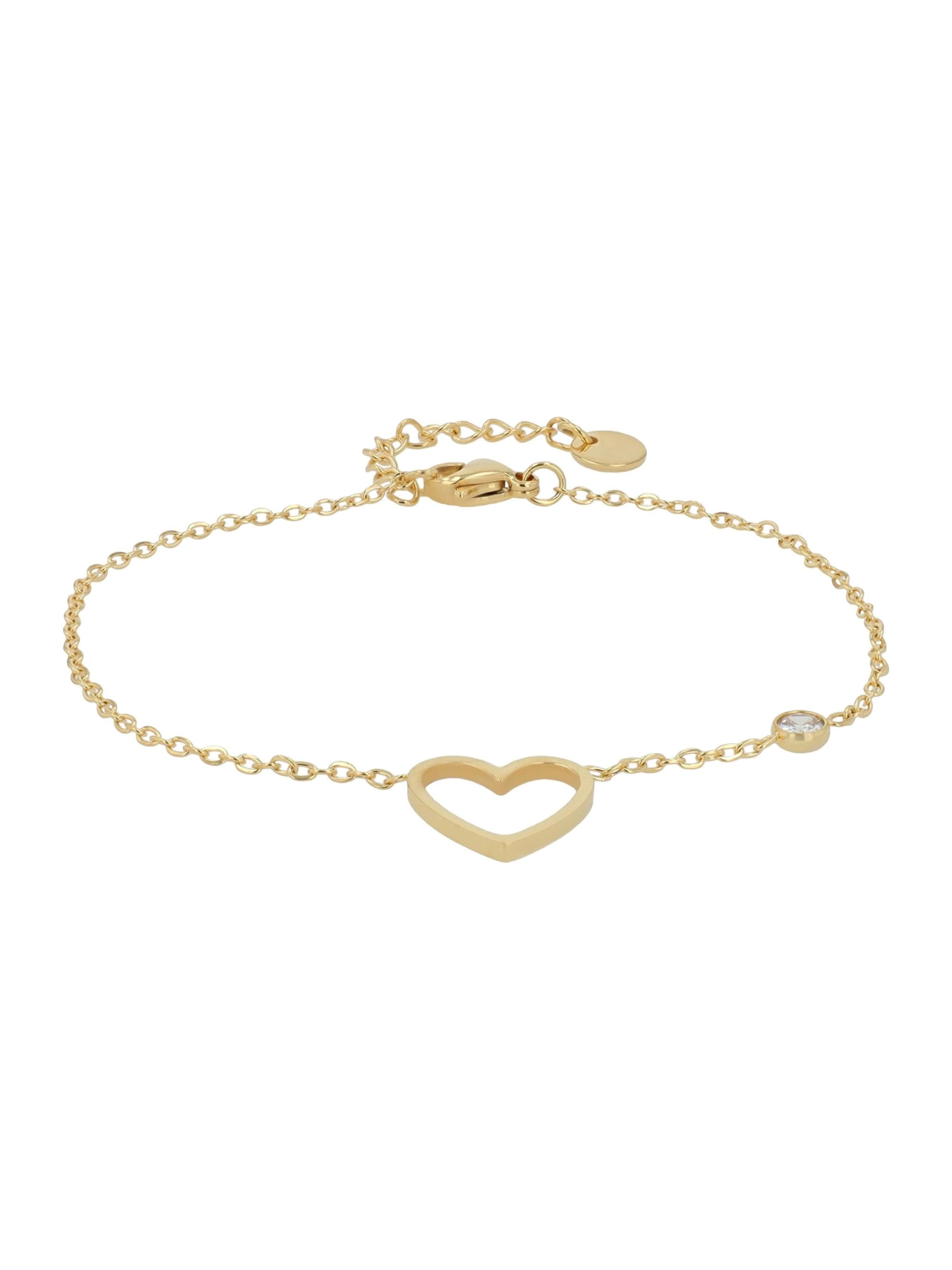 Akzent Bracelet 'Anjul' in Gold: front