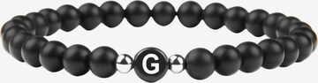 GOOD.designs Bracelet 'G' in Black: front