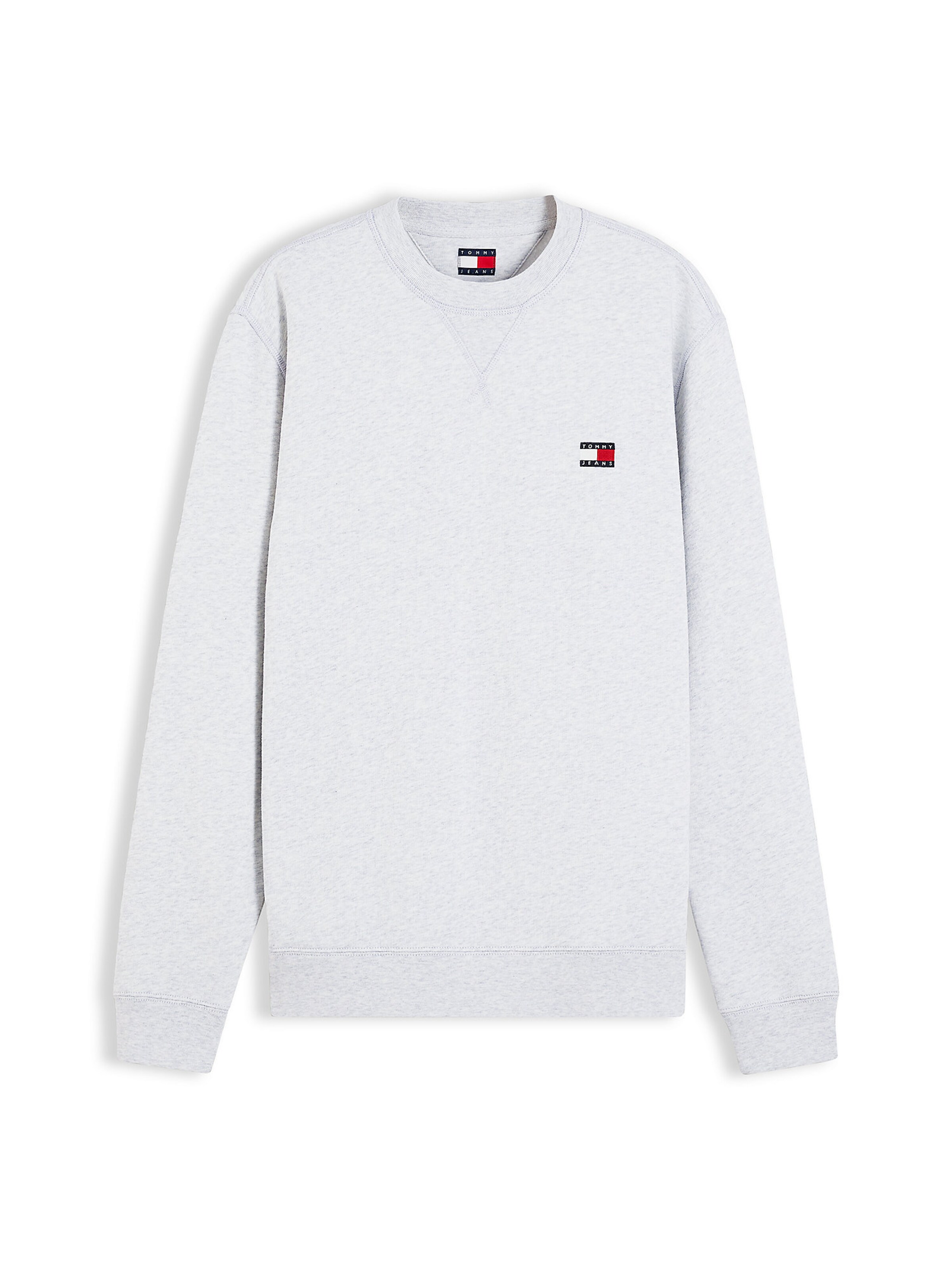 Tommy Jeans Sweatshirt in Grey: front