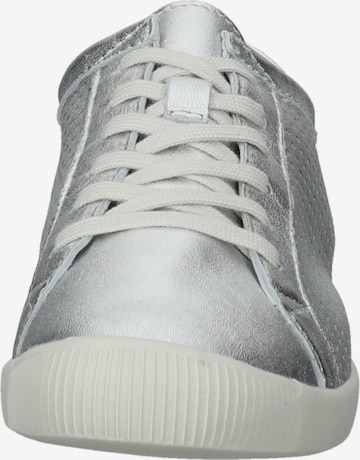 Softinos Sneakers laag in Zilver