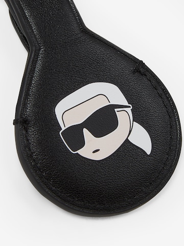 Karl Lagerfeld Obesek za ključe | črna barva