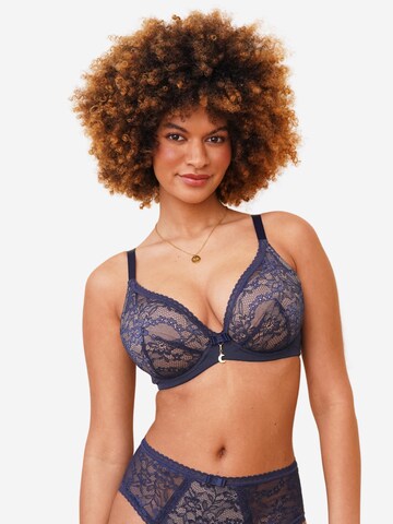 SugarShape Bra 'Valerie' in Blue: front