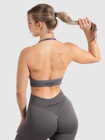 Smilodox Bralette Sports bra 'Silvia' in Grey