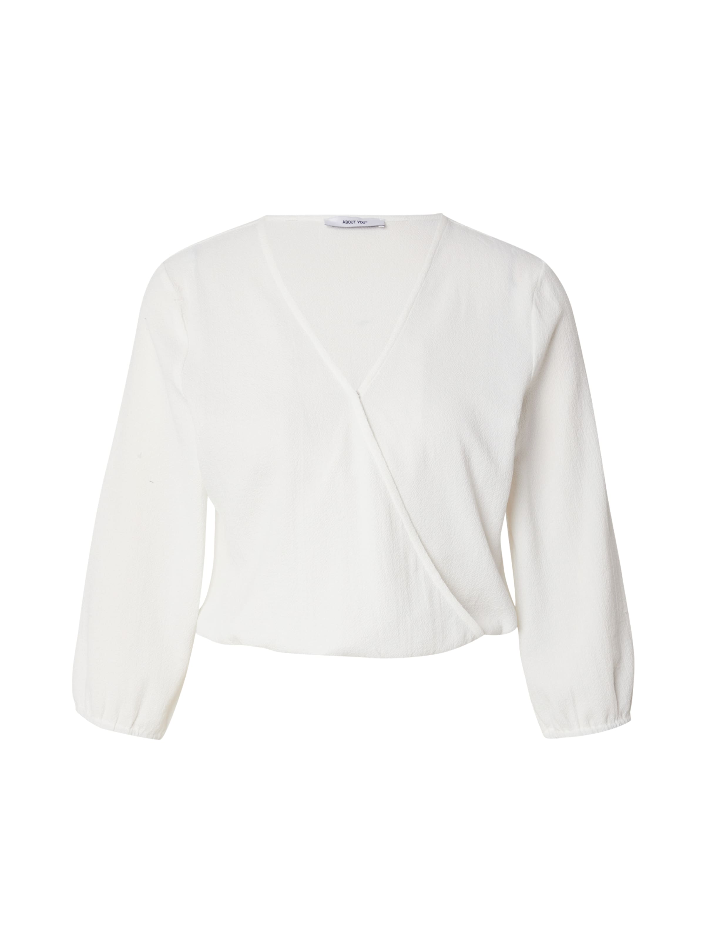 Chemisier 'Naja' ABOUT YOU en blanc : devant