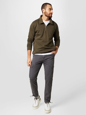 BURTON MENSWEAR LONDON regular Παντελόνι cargo σε γκρι