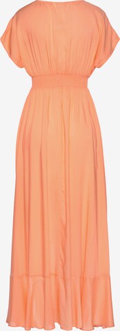 LASCANA Plážové šaty - oranžová