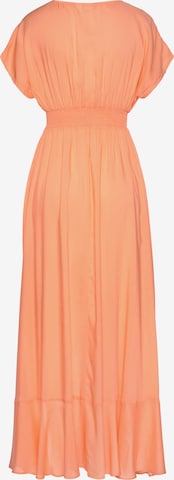 LASCANA Beach dress in Orange