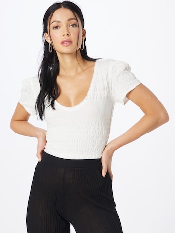 Free People Shirt 'SUGAR' in White: front