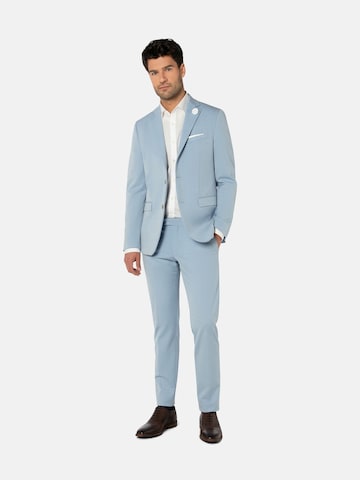 Coupe slim Costume Thomas Goodwin en bleu