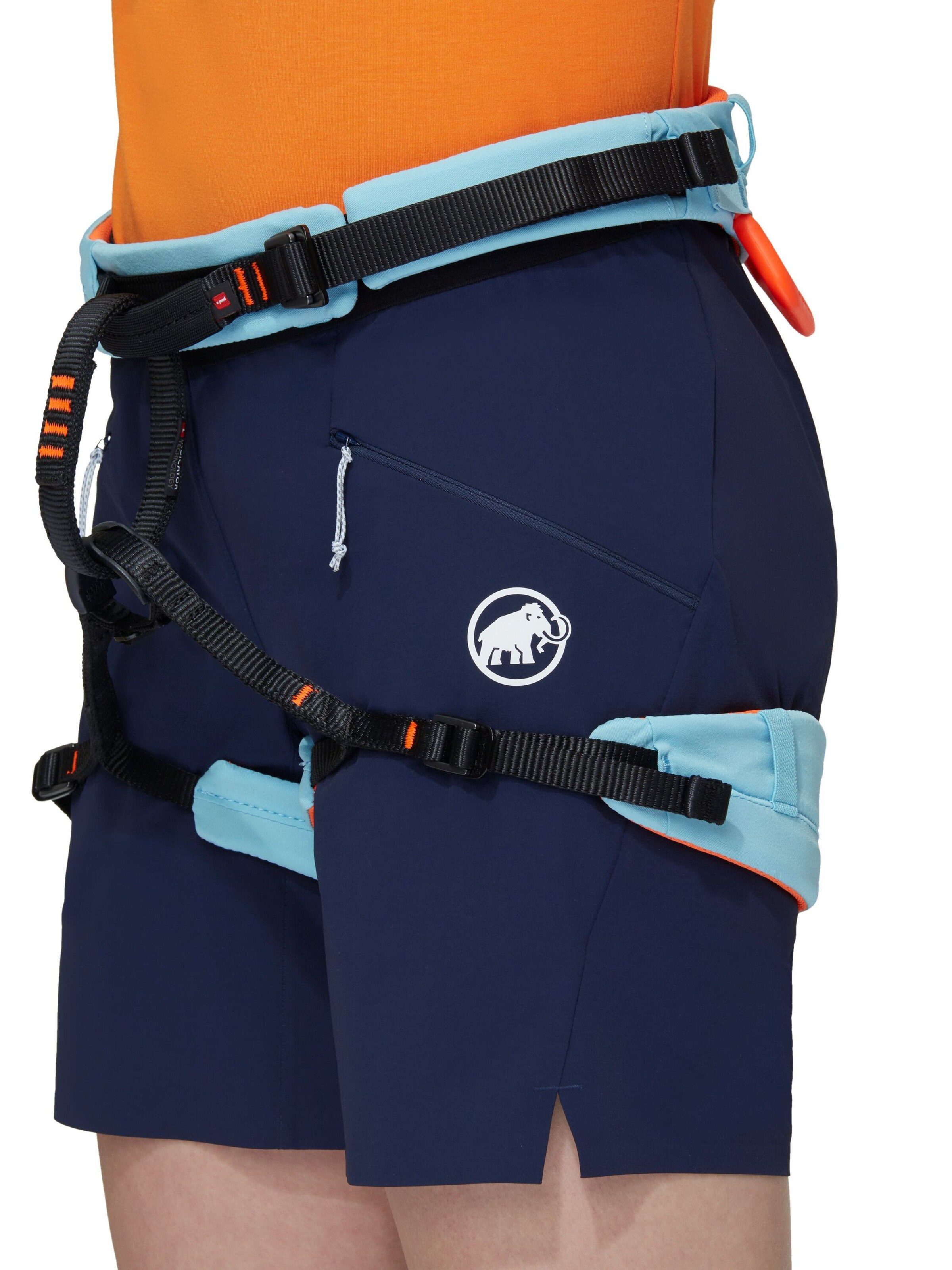 MAMMUT Regular Outdoor Pants in Blue