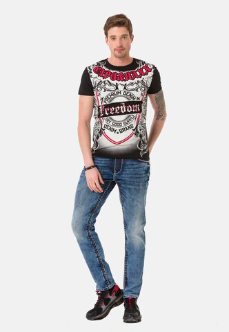 T-Shirt CIPO & BAXX en noir