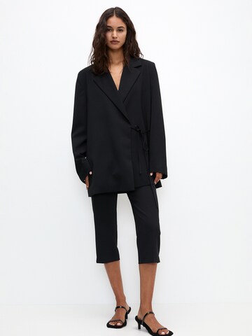Pull&Bear Blazer in Schwarz