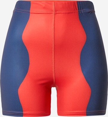 ADIDAS SPORTSWEAR Skinny Παντελόνι φόρμας 'Marimekko Run Icons Bike' σε κόκκινο: μπροστά