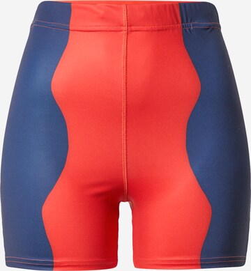 ADIDAS SPORTSWEAR Skinny Sportbroek 'Marimekko Run Icons Bike' in Rood: voorkant