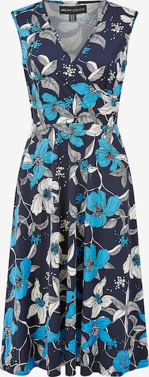 Rochie Mela London pe albastru / bleumarin / alb, Vizualizare produs