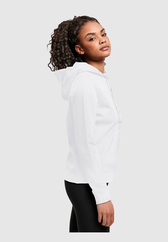 Merchcode Sweatshirt 'Peace - Scribble Hand' in Weiß