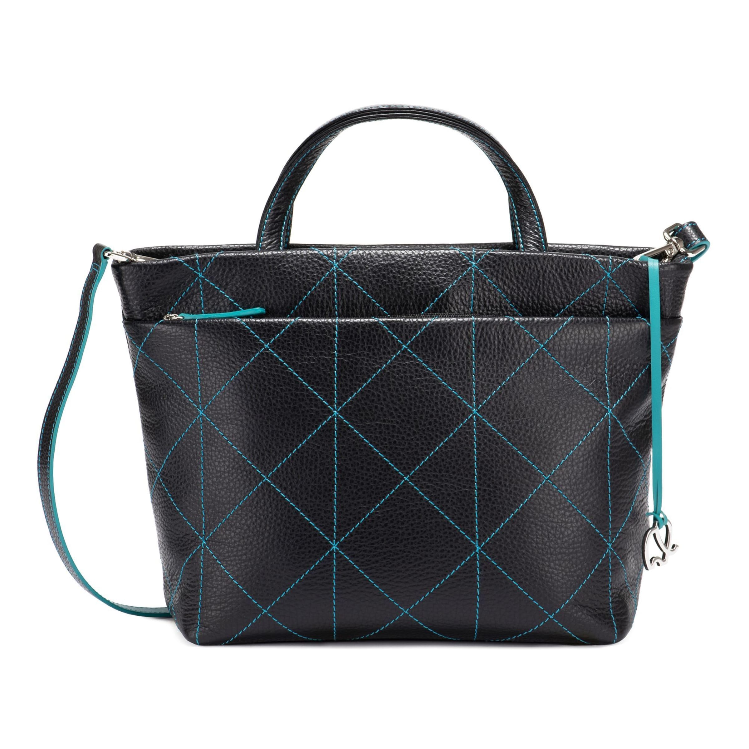 Borsa a mano 'Pienza' di mywalit in nero: frontale