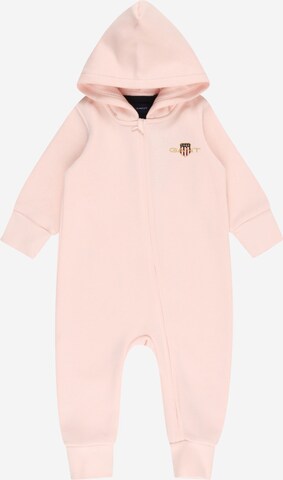 GANT Dungarees in Pink: front