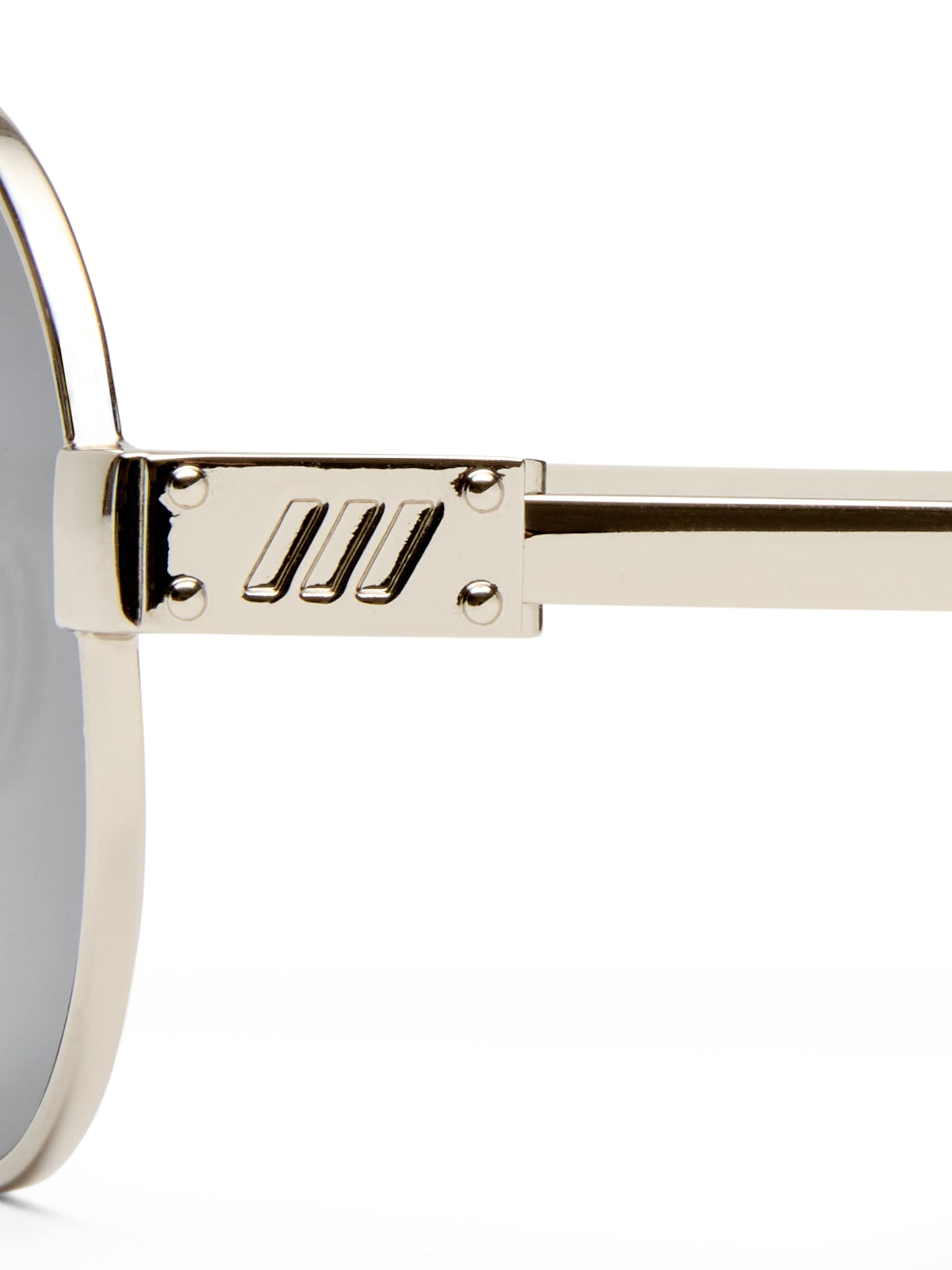 LE SPECS Γυαλιά ηλίου 'POSEIDON DEUX' σε ασημί