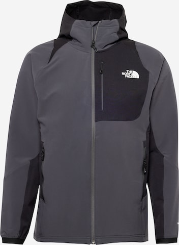 Veste outdoor THE NORTH FACE en gris : devant