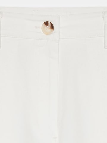 Dilvin Wide leg Pants in White
