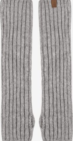 Vivisence Fingerless Gloves '7217' in Grey: front