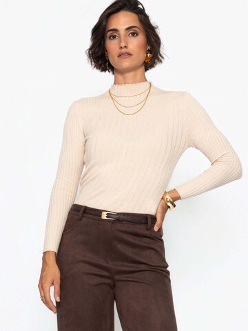 SASSYCLASSY Shirt in Beige
